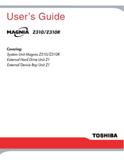 Toshiba Magnia Z310R User Manual