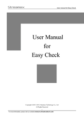 Streamax Easy Check User Manual