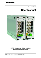 Teleste CFO OP-X series User Manual