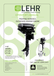 LEHR LP 5.0S Operator's Manual