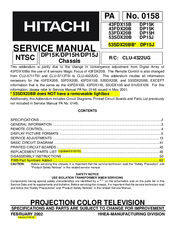 Hitachi 43FDX20B Service Manual
