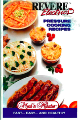 Revere Meal'n Minutes Recipes And Instructions