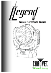 Chauvet Legend 412 VW Quick Reference Manual