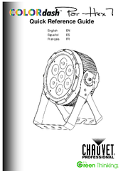 Chauvet COLORdash Par-Hex 7 Quick Reference Manual