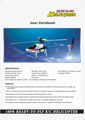Walkera HM 22E User Handbook Manual