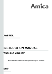 Amica AWE512L Instruction Manual