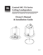 JBL Control 16C-VA Owner's Manual & Installation Manual