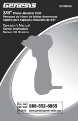 Genesis GCQD38A Operator's Manual