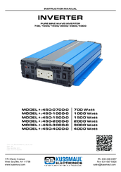 KUSSMAUL 450-4000-0 Instruction Manual