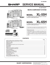 Sharp XL-55H Service Manual