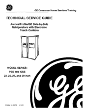 GE PSC23MGM Technical Service Manual