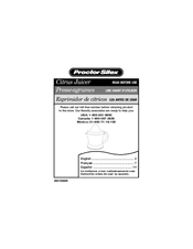Proctor-Silex 66336 Instruction Manual