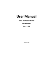 VBOX VBOX2-86B2 User Manual