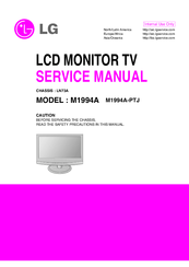 LG M1994A-PTJ Service Manual