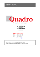 Quadro CTV-37V10 Service Manual