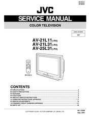 JVC AV-25L31 Service Manual