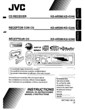 JVC KD-AR390 Instructions Manual