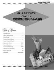 Jenn-Air JMC7000 Manual