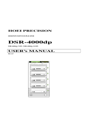 Hoei Precision DSR-4000dp User Manual