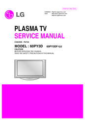 LG 60PY3DF-UJ Service Manual