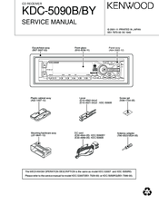 Kenwood KDC-5090BY Service Manual