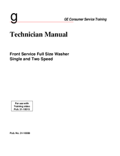 GE WBXR1060T Technician Manual