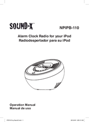 Sound-X NPIPB-110 Operation Manual