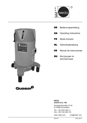 Nedo Quasar 6 Operating Instructions Manual