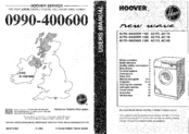 Hoover Auto-Washer 1300 AC180 User Manual