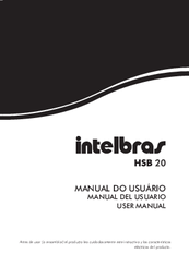 Intelbras HSB 20 User Manual