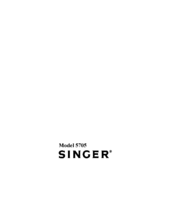 Singer 5705 Instruction Book
