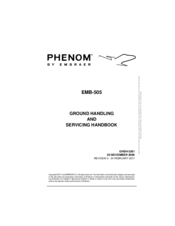 Embraer EMB-505 Phenom Service Manual