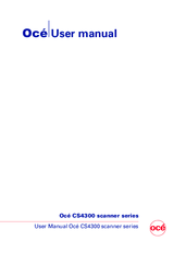 Oce CS4300 User Manual