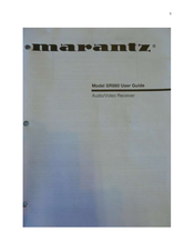 Marantz SR880 User Manual