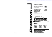 Redring PowerStar AE3.4 120V Handbook