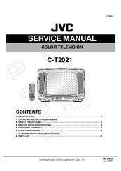 JVC C-T2021 Service Manual