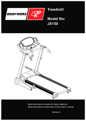 Bodyworx JX150 Owner's Manual