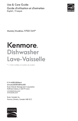 Kenmore 970D1549 Use & Care Manual