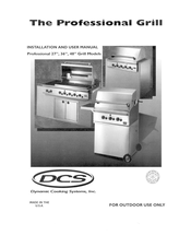 DCS 36A BQ Installation And User Manual