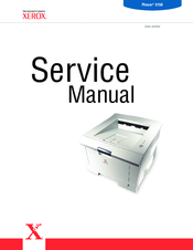 Xerox 3150 - Phaser B/W Laser Printer Service Manual