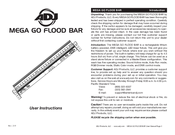 ADJ MEGA GO FLOOD BAR User Instructions