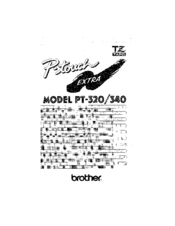 Brother P-touch Extra PT-320 User Manual