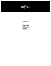 Fujitsu stylistic lt Reference Manual