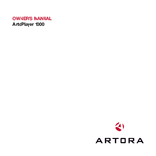 Artora ArtoPlayer 1000 Owner's Manual