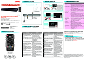 Sanyo FWBP505F Setup Manual