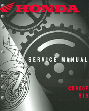 Honda CB900F Hornet Service Manual