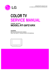 LG RT-28FZ10RX Service Manual