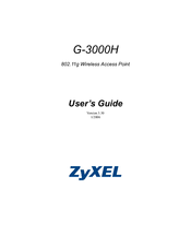 ZyXEL Communications ZyAIR G-3000H User Manual