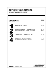 Renault 1996 ANTI THEFT SYSTEM Safrane Applications Manual