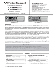 Verterx Standard VX-2200 Service Manual